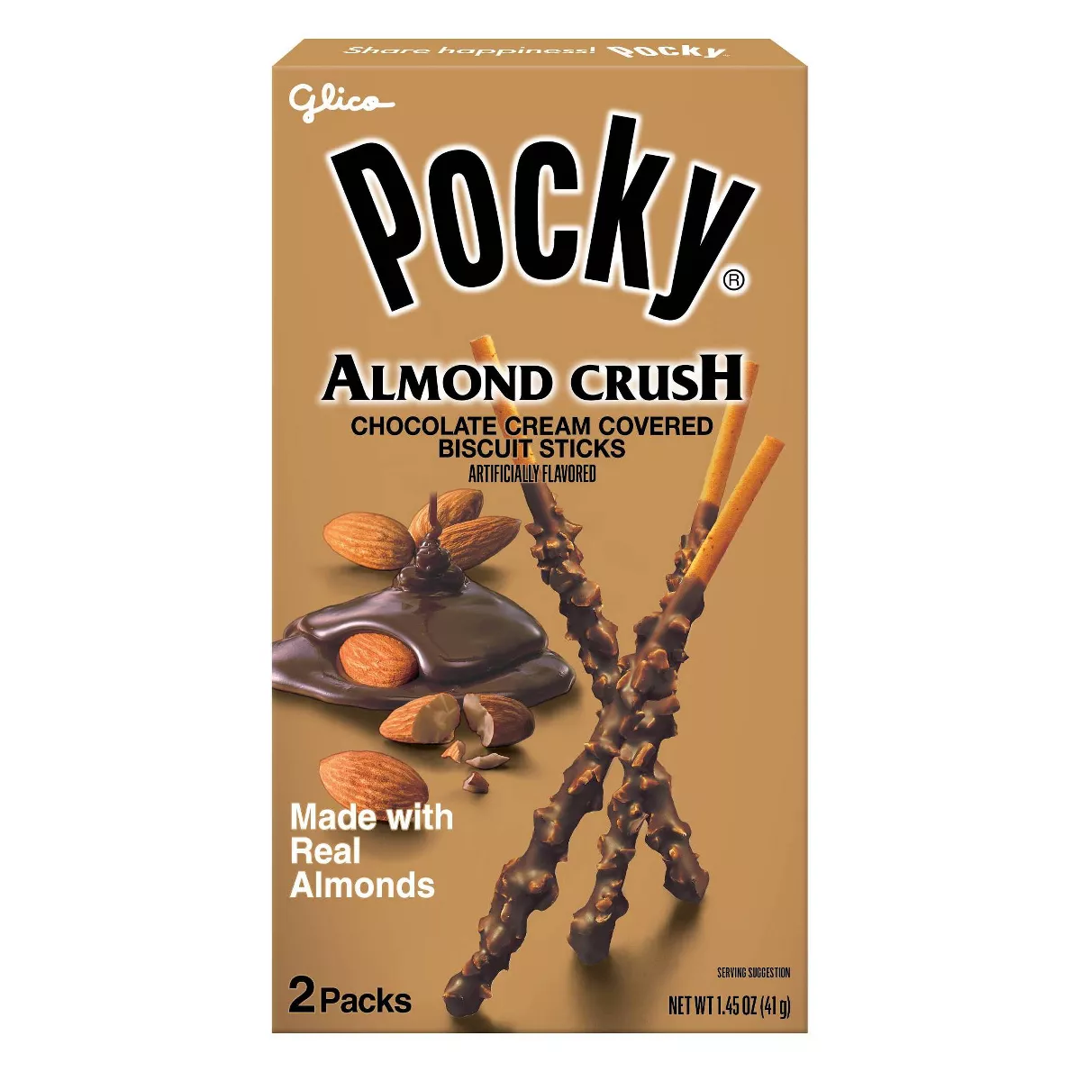 Pocky almond crush biscuit stick 1.45oz