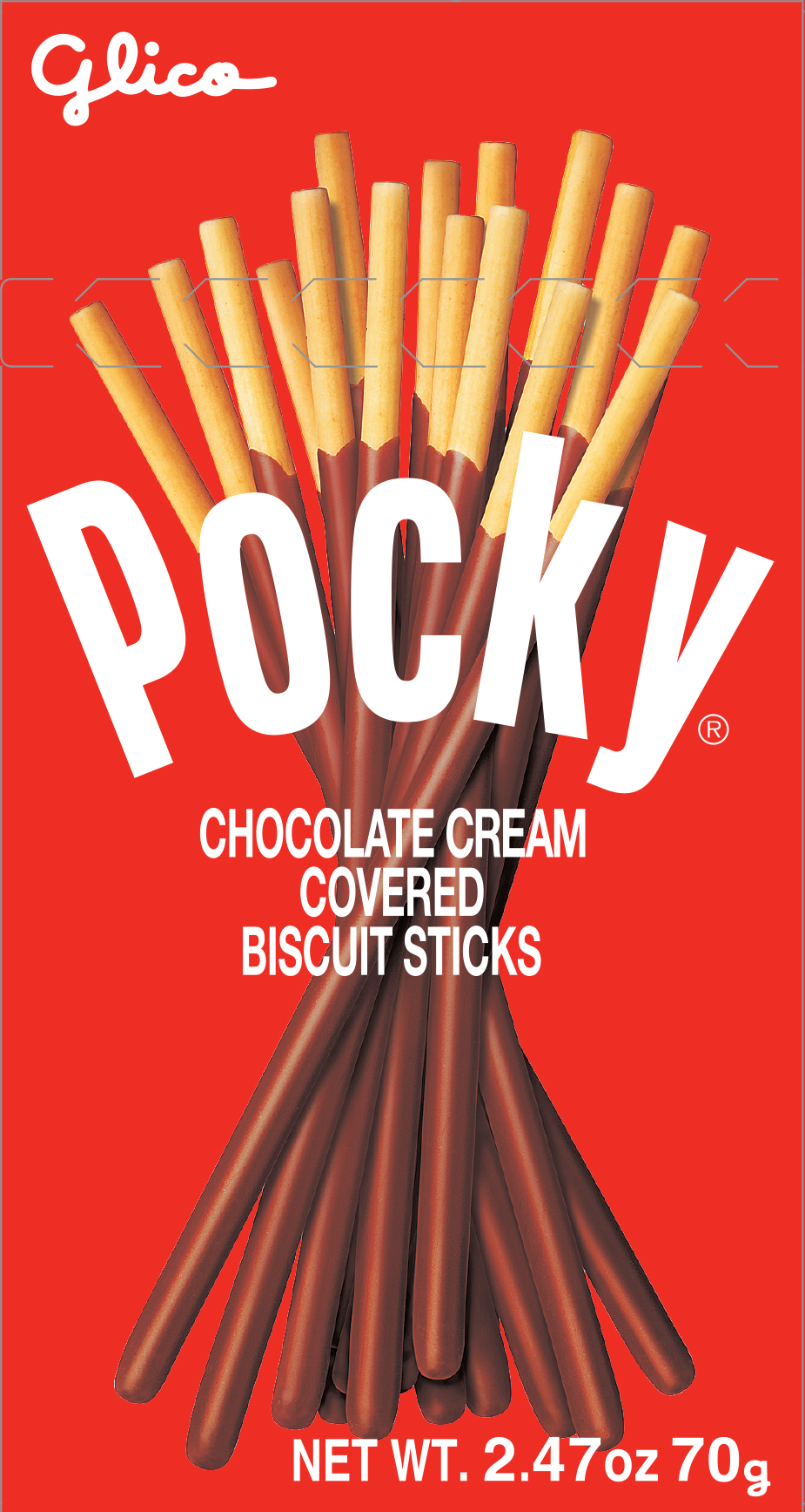 Pocky chocolate biscuit stick 2.47oz