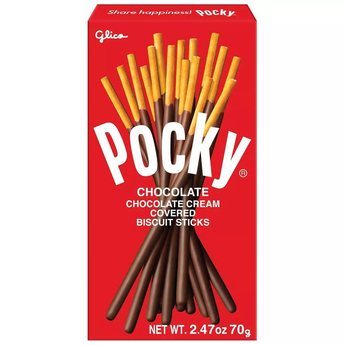 Pocky chocolate biscuit stick 2.47oz