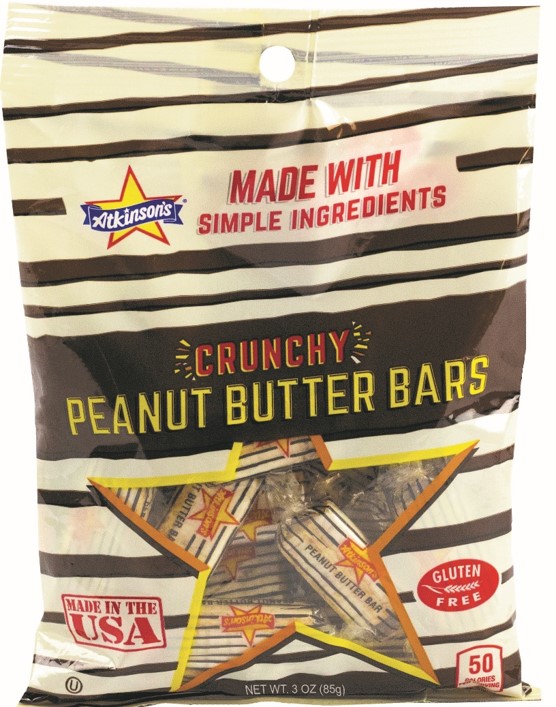 Peanut butter bars peg bag 3oz