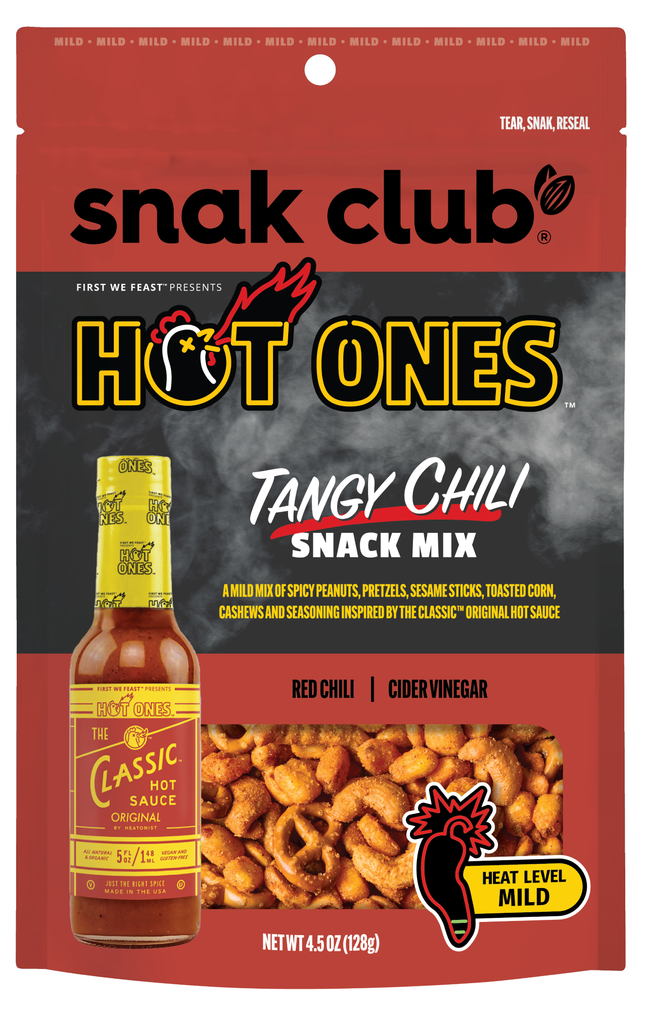 Snak club hot ones tangy chili 4.5oz