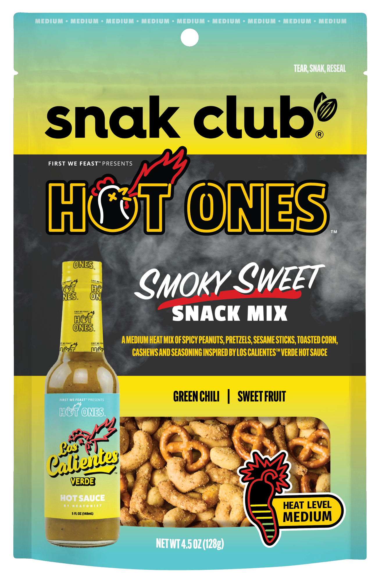 Snak club hot ones smoky sweet 4.5oz