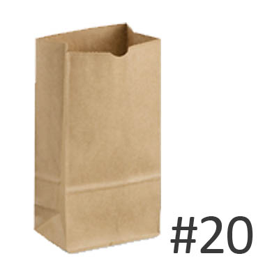 Paper bag # 20 500ct