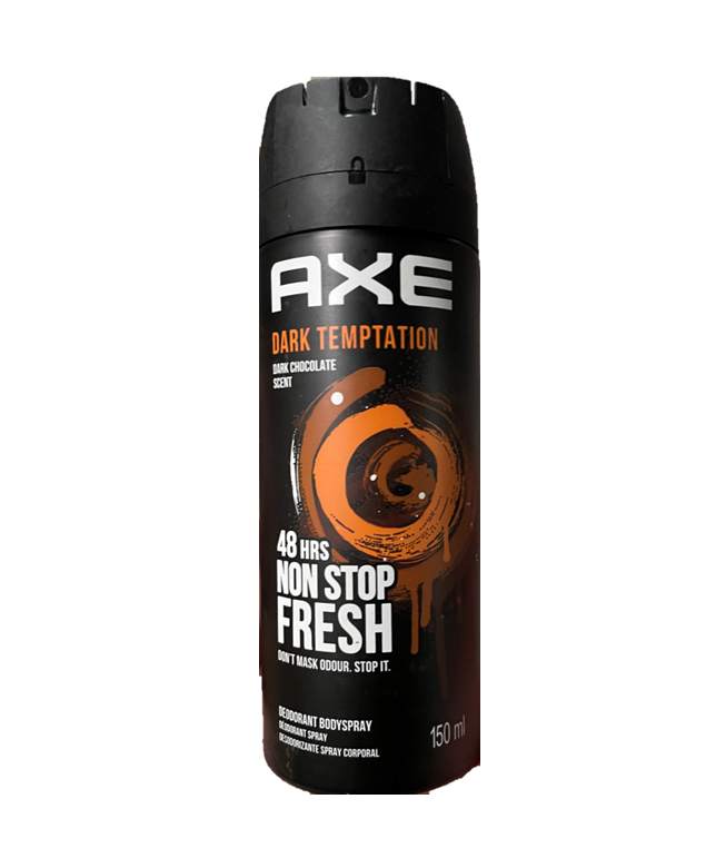 Axe body dark temptation spray 150ml