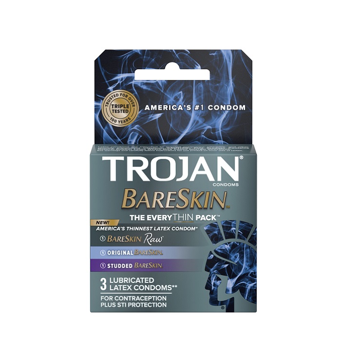 Trojan bareskin everythin variety lubricated 6ct