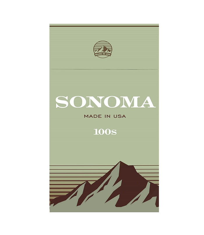 Sonoma menthol green box 100s