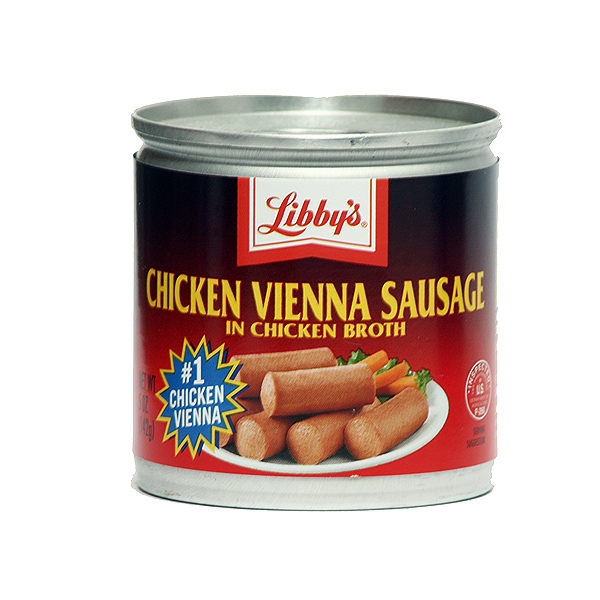 Libby`s chcken vienna sausages 4.6oz
