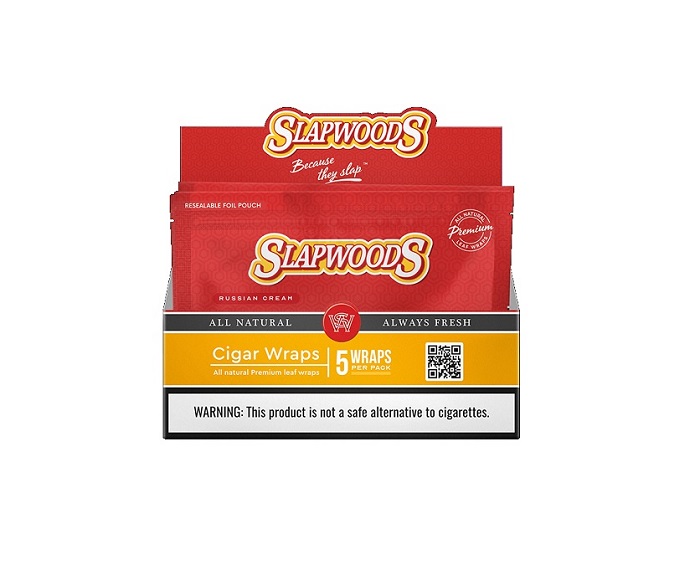 Slapwoods russian cream cigar wraps 10ct