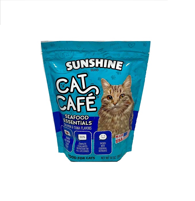 Sunshine salmon & tuna cat cafe  14oz