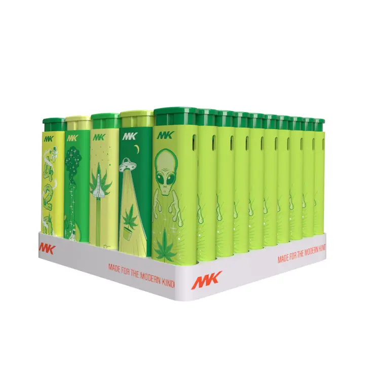 Mk connection series refillable jet lighters 50ct