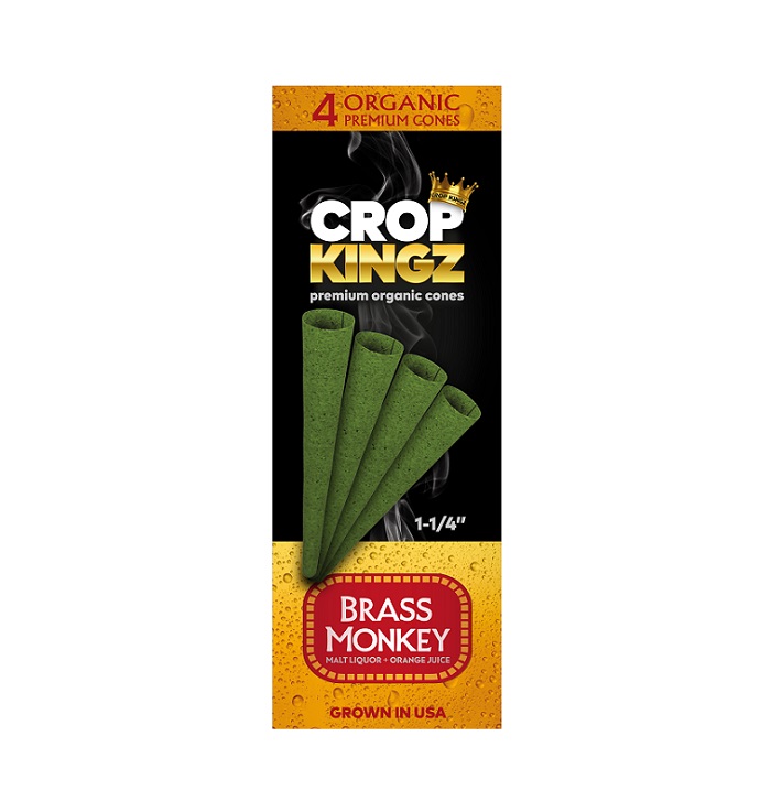 Crop kingz brass monkey organic cones 1.25