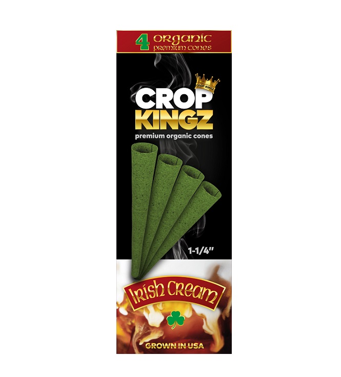 Crop kingz irish cream organic cones 1.25
