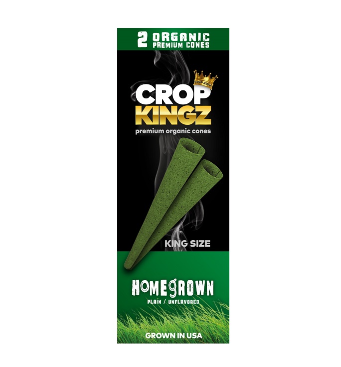 Crop kingz homegrown organic cones k/s 10/2pk