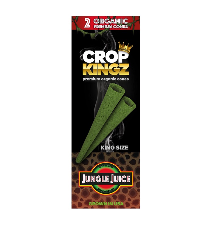 Crop kingz jungle juice organic cones k/s 10/2pk