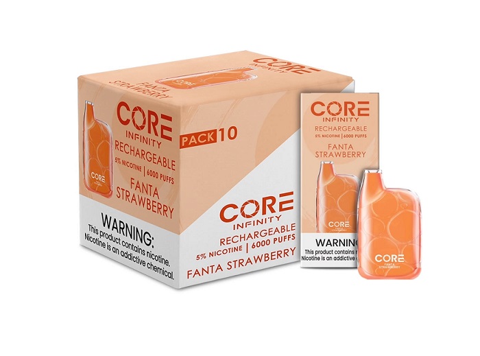 Core infinity fanta strawberry disposible 10ct