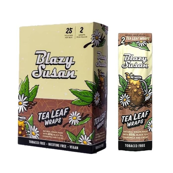 Blazy susan tea leaf wraps 25/2pk
