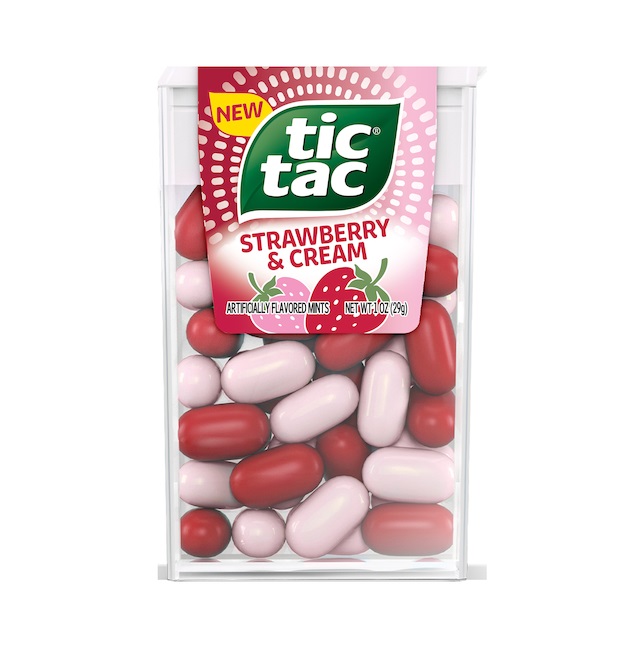 Tic tac strawberry & cream 12ct