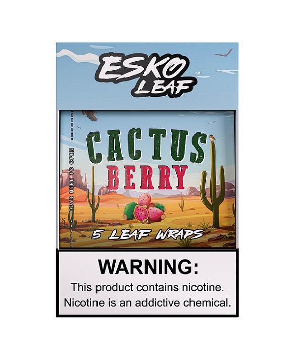 Esko leaf cactus berry cigar wraps 8/5pk