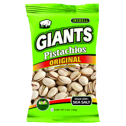 Giant snacks original pistachios 4.5oz