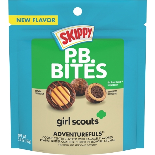Skippy p.b. bites girl scouts adventurefuls 5.5oz