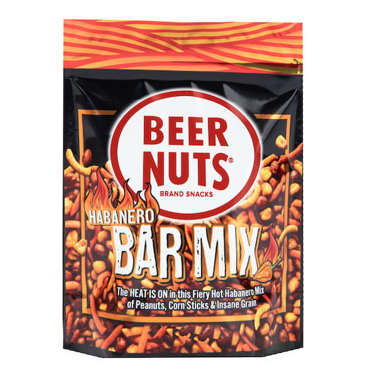 Beer nuts habanero bar mix 2oz
