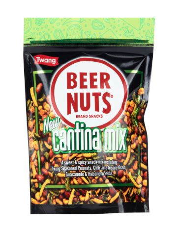 Beer nuts cantina mix w/ twang 4oz