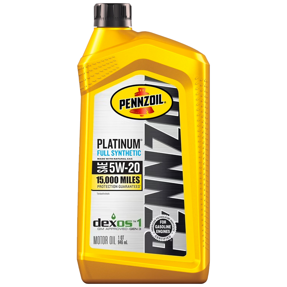 Pennzoil full syn platinum engine oil 5w20 6ct1qt