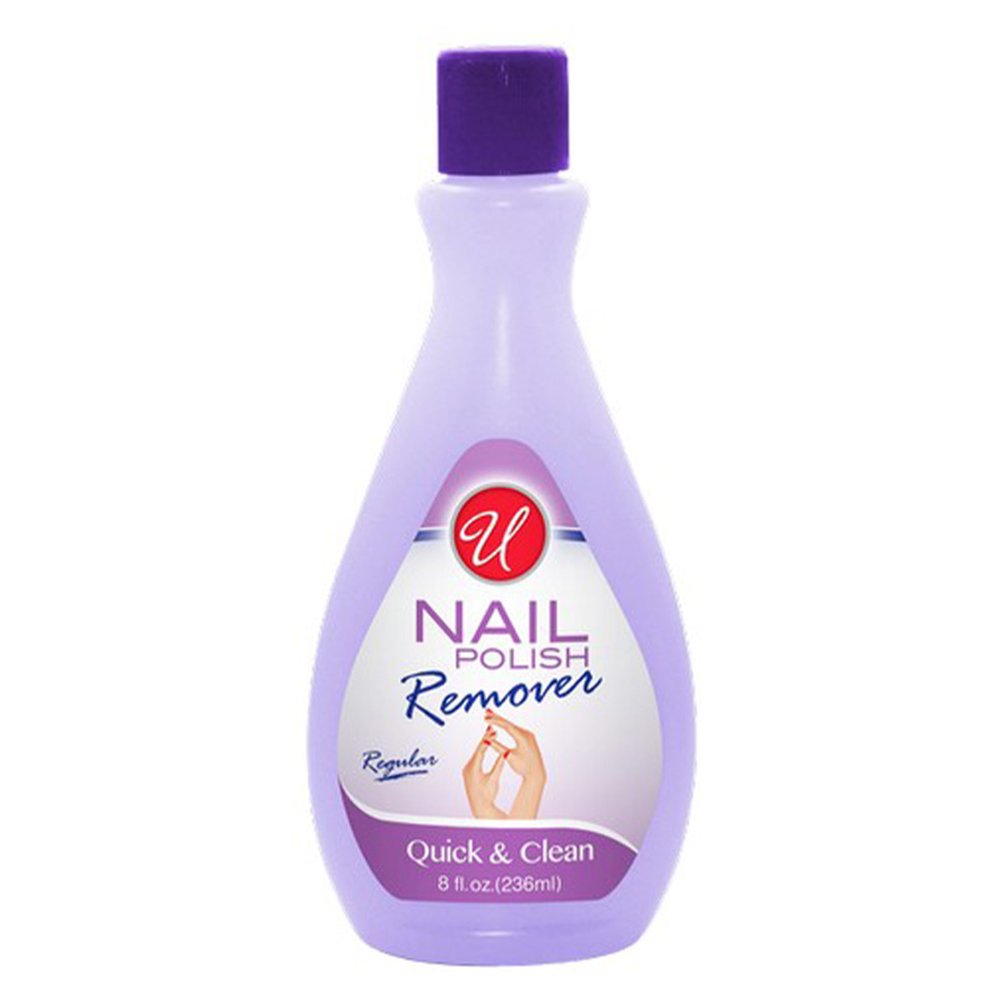 U nail polish remover regular 6oz