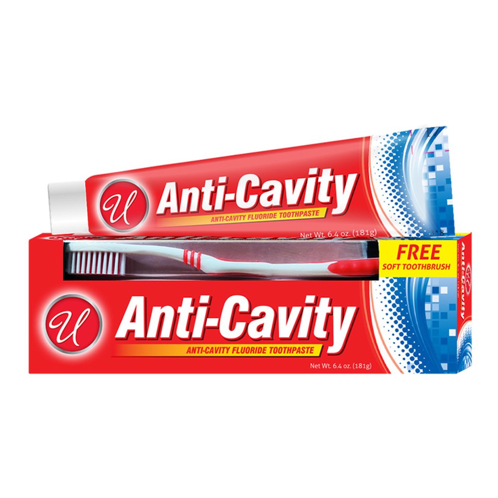 U anti cavity toothpaste 6.4oz