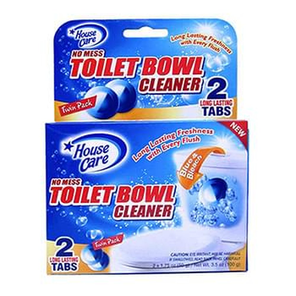 Toilet bowl cleaner blue 1.76oz 2pk