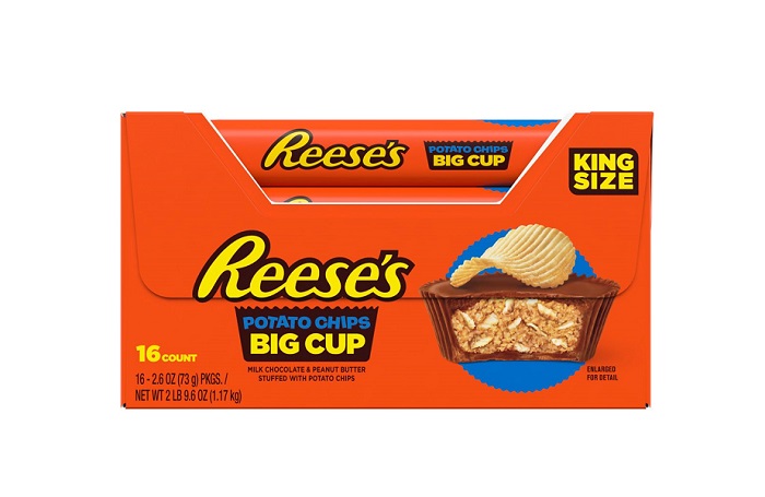 Reeses peanut butter with potato big cup k/s 16ct