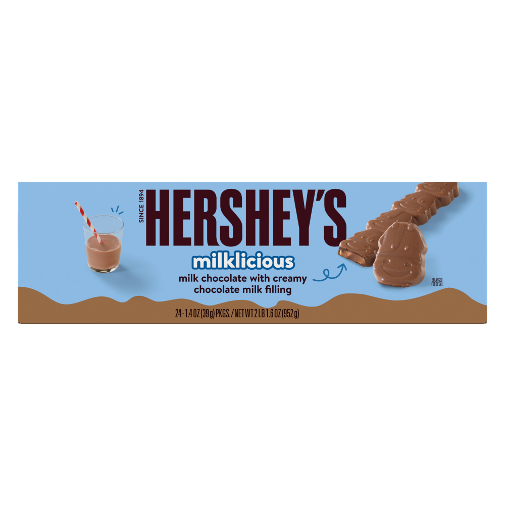 Hershey`s milklicious 24ct 1.4oz
