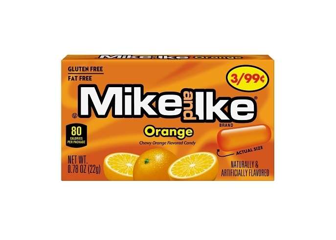 Mike & ike orange 3/$.99 24ct 0.78oz