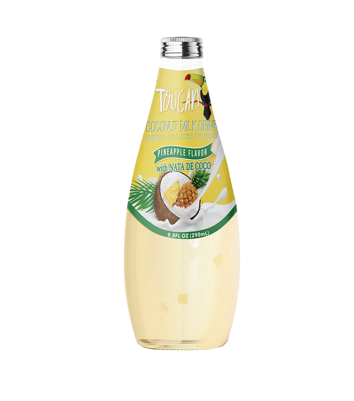 Toucan pineapple coconut milk 12ct 9.8oz