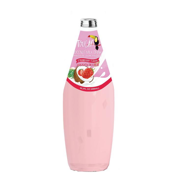 Toucan strawberry coconut milk 12ct 16.3oz