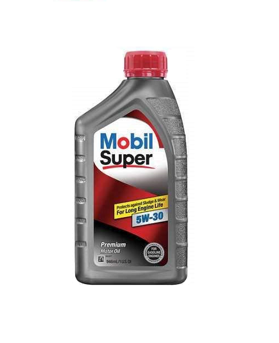Mobil motor oil 5w30 super 6ct 1qt
