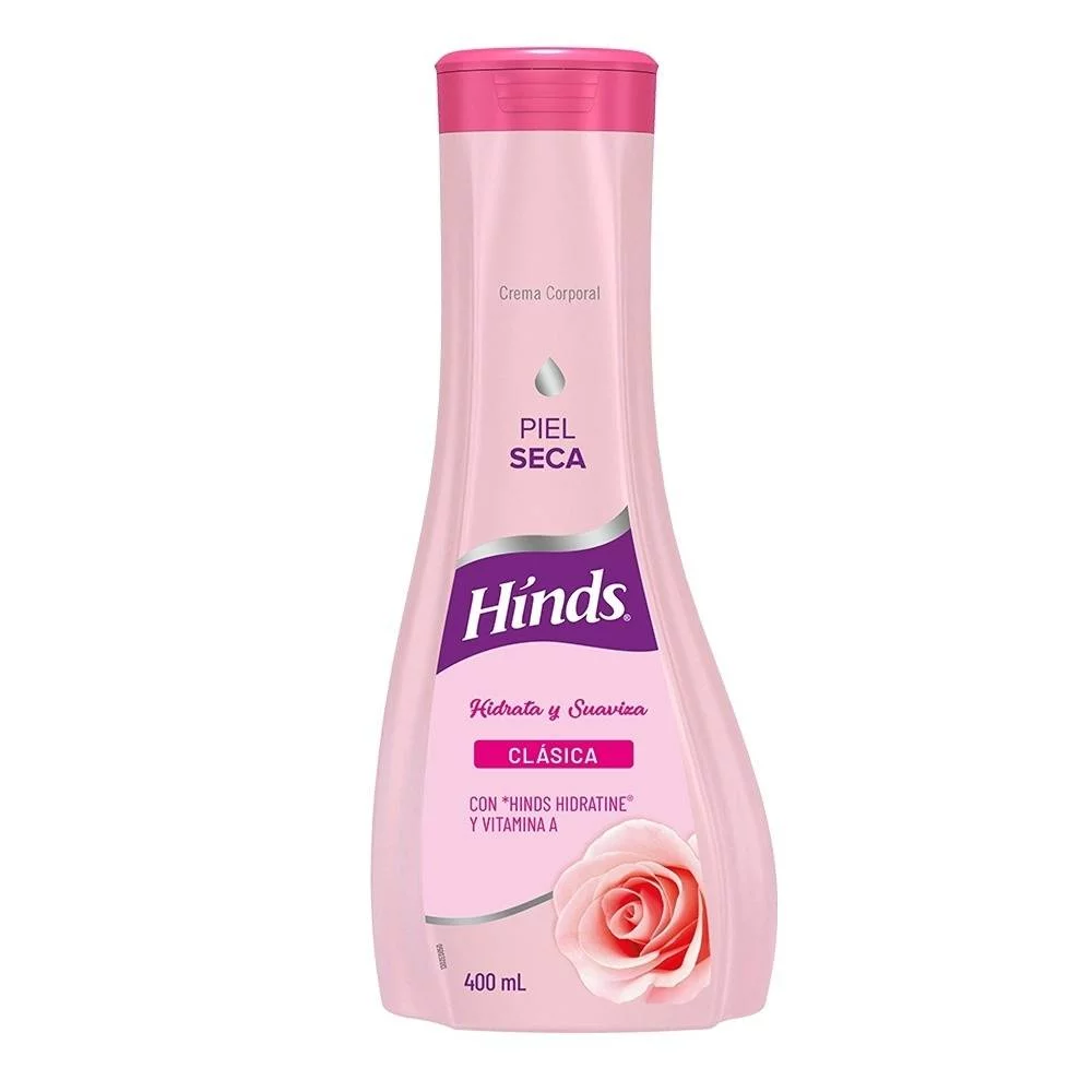 Hinds crema clasica piel seca rosa 7.77oz
