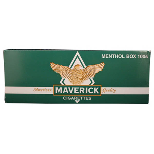 Maverick menthol100 box