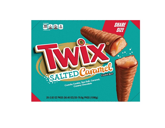 Twix salted caramel k/s 20ct 2.82oz
