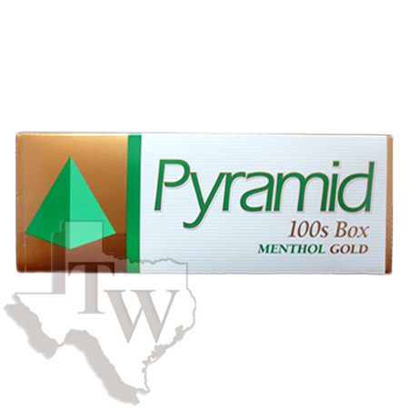 Pyramid menthol gold 100 box
