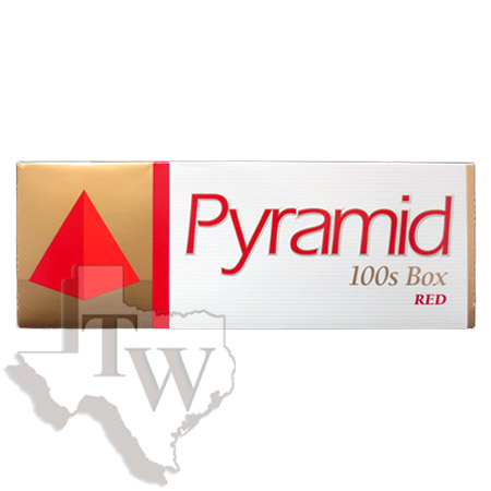 Pyramid red 100s box