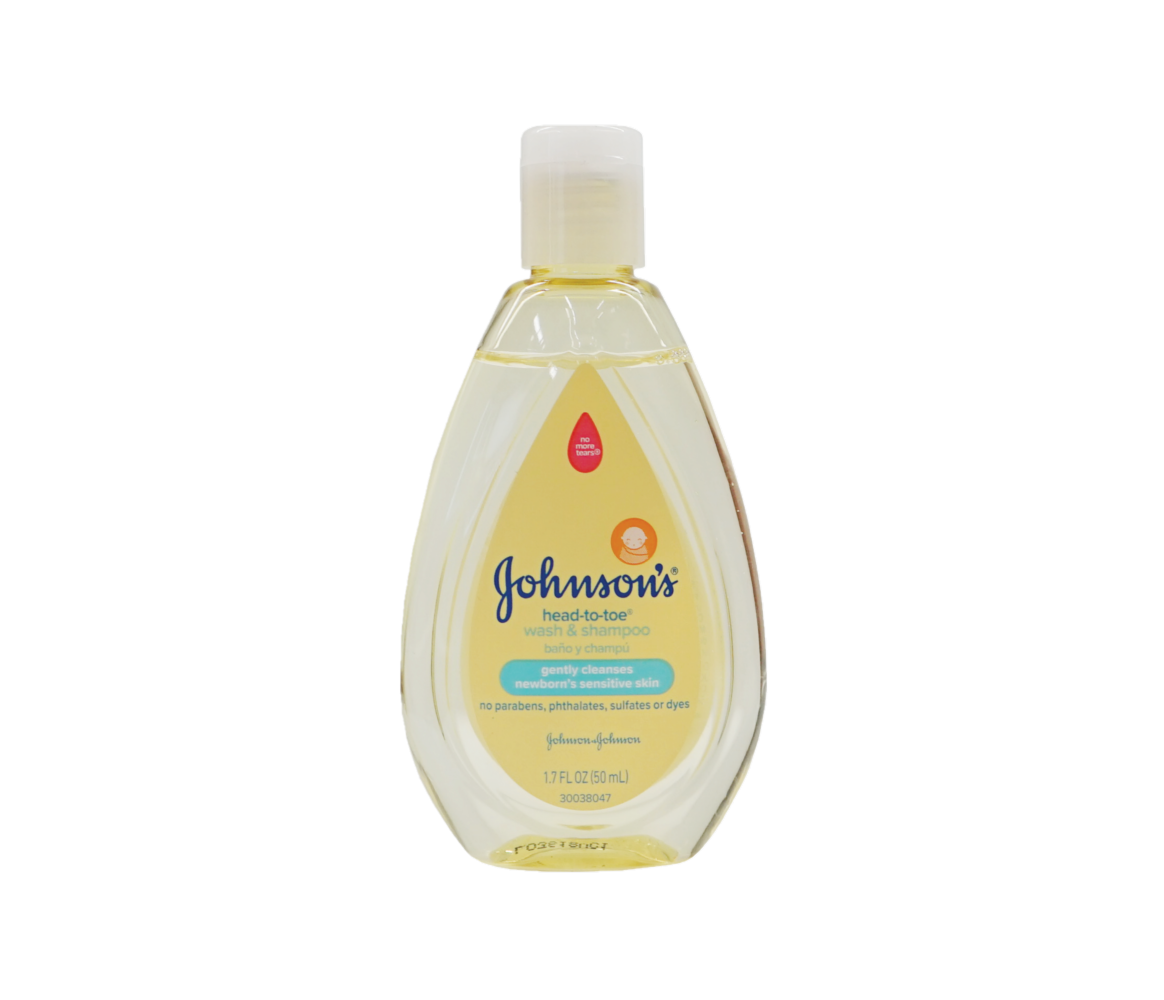 Johnson`s baby head to toe wash & shampoo 1.7oz