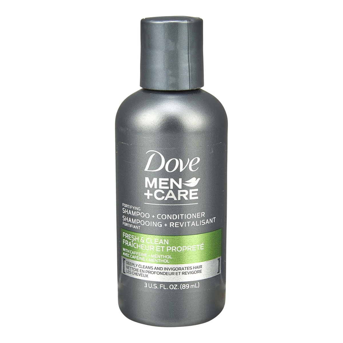 Dove mens+care fresh clean shampoo&conditioner 3oz