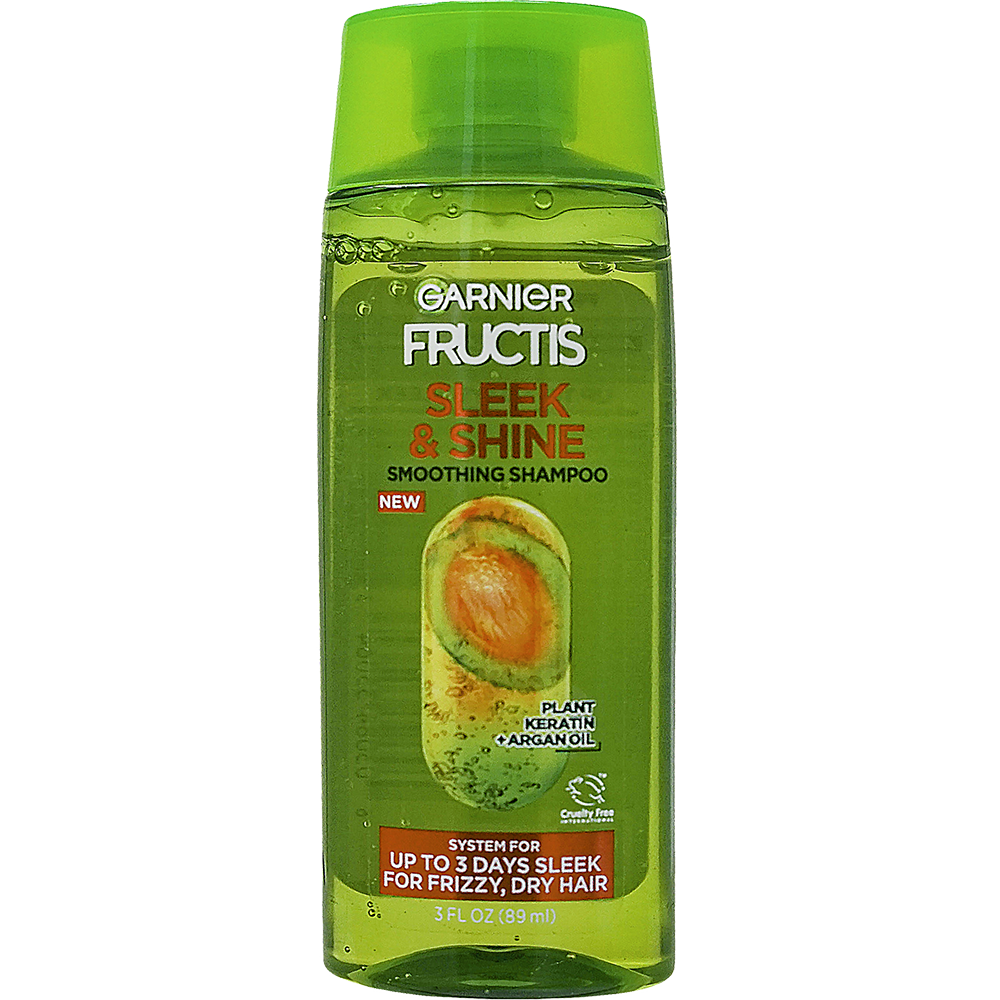 Garnier fructis sleek & shine shampoo 3oz
