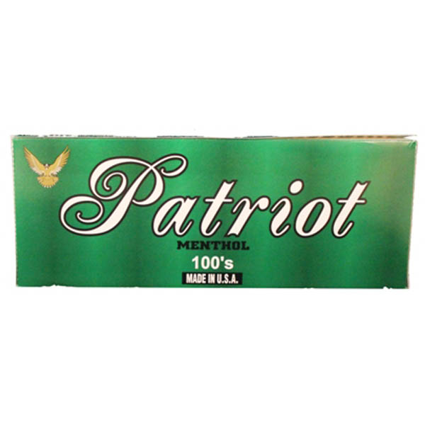 Patriot menthol 100`s box