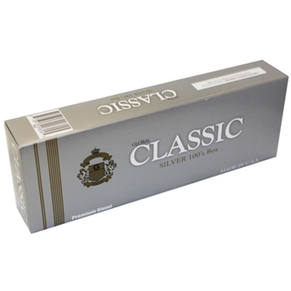 Classic silver 100 box