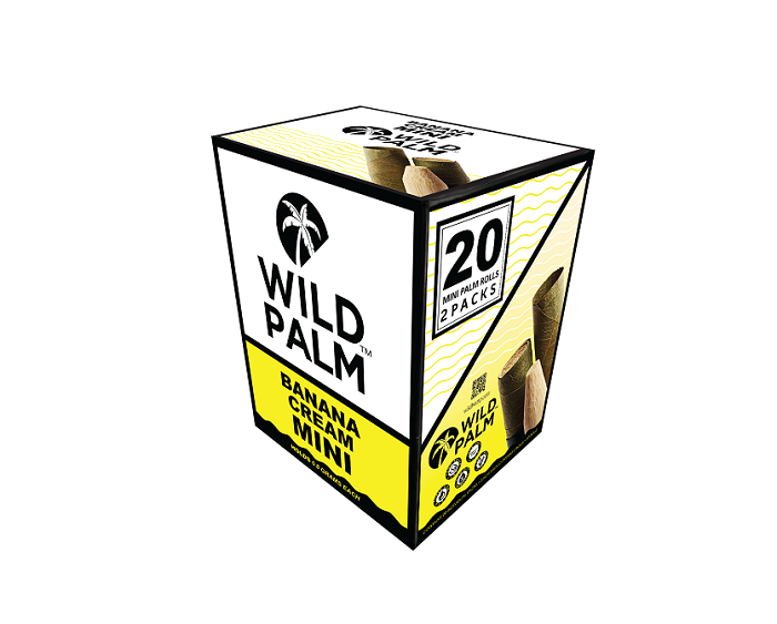 Wild palm banana cream mini rolls 20/2pk