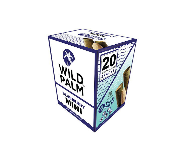 Wild palm blueberry mini rolls 20/2pk