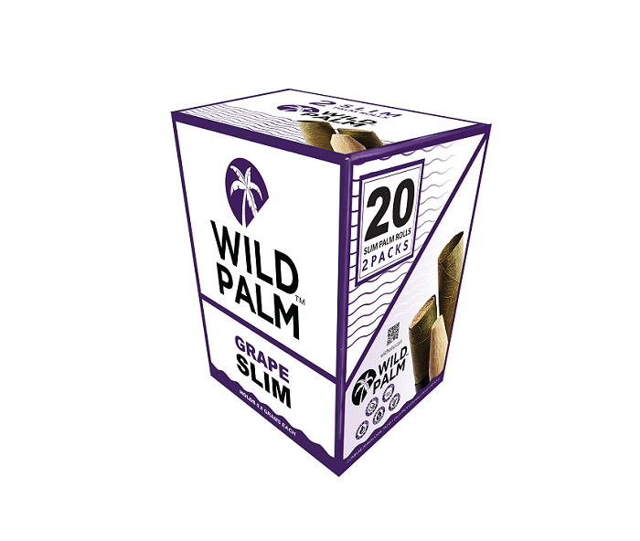 Wild palm grape slim rolls 20/2pk