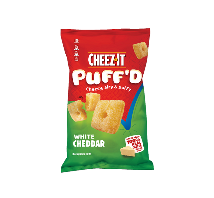 Cheez it white cheddar puff``d 6ct 3oz